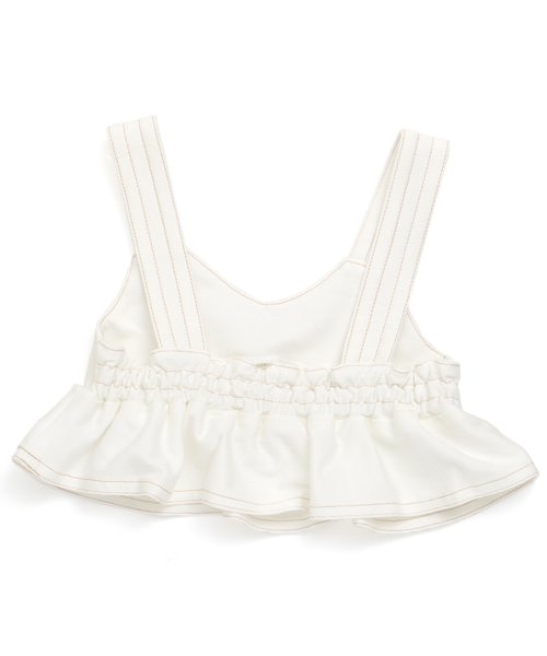 apres les cours（アプレレクール）の「チェック＆ストライプビスチェ付きブラウス（シャツ/ブラウス・キッズ・ストライプ/チェック・100/120/90/140/80/110/130）」の8枚目の写真