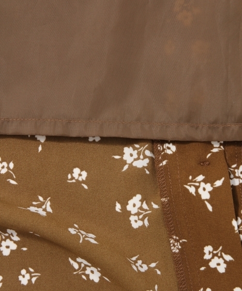 LOWRYS FARM（ローリーズファーム）の「ハナガラハイウエストジャンスカ　795290（ワンピース・レディース・ブラウン/ブルー・MEDIUM/LARGE）」の7枚目の写真
