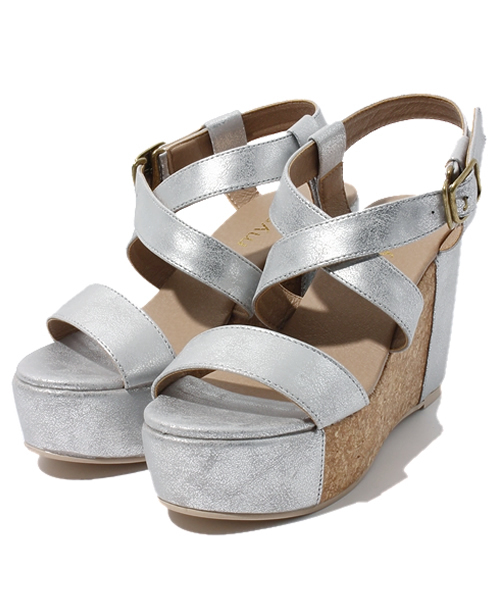 mystic（ミスティック）の「【mystic】 ｺﾙｸ切替ｻﾝﾀﾞﾙ（サンダル・レディース・ブラック/ライム/ゴールド/シルバー・36/37/38）」の3枚目の写真