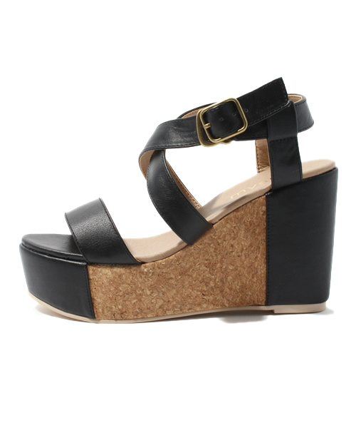 mystic（ミスティック）の「【mystic】 ｺﾙｸ切替ｻﾝﾀﾞﾙ（サンダル・レディース・ブラック/ライム/ゴールド/シルバー・36/37/38）」の10枚目の写真