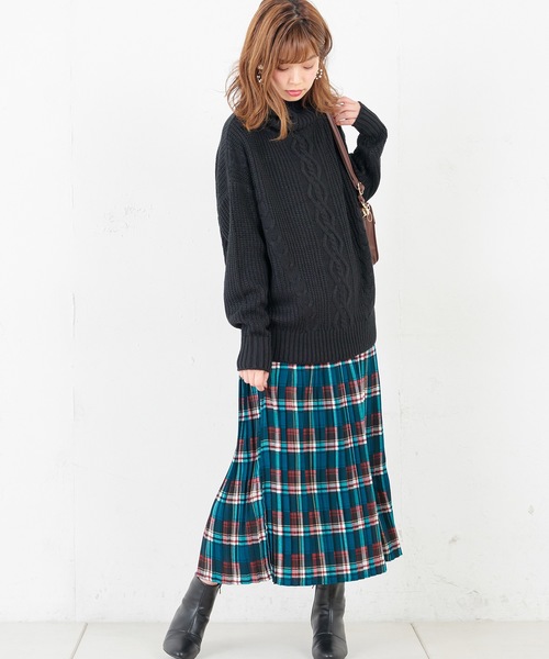 natural couture（ナチュラルクチュール）の「いろいろ柄プリーツスカート（スカート・レディース・その他1/その他2/レオパード・FREE）」の13枚目の写真