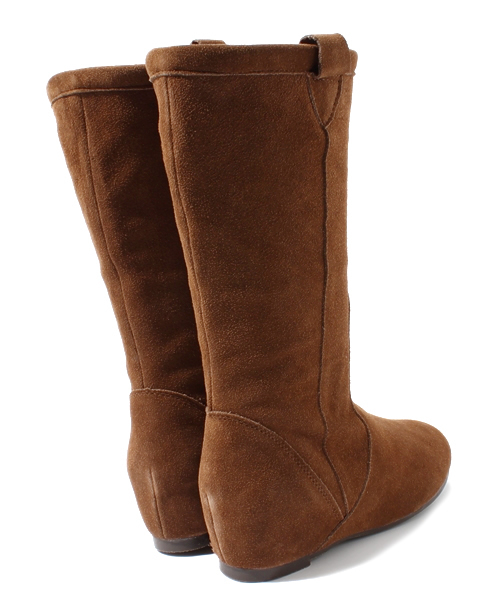 LE TALON（ルタロン）の「5CM インヒールミドル（ブーツ・レディース・ウッド/ブラック/チャコールグレー・38/37.5/36.5/35.5）」の6枚目の写真