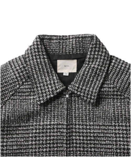 Bruberrys スイングトップ ジャケット チェック M 24SS オンブレチェック スイングトップ / ジャケット(OMBRE CHECK 50S