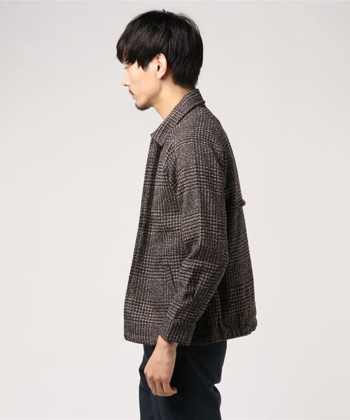 とんすけ　　スイングトップ　ブルゾン　黒　チェック　M とんすけ様専用 スイングトップ ブルゾン 黒 チェック M