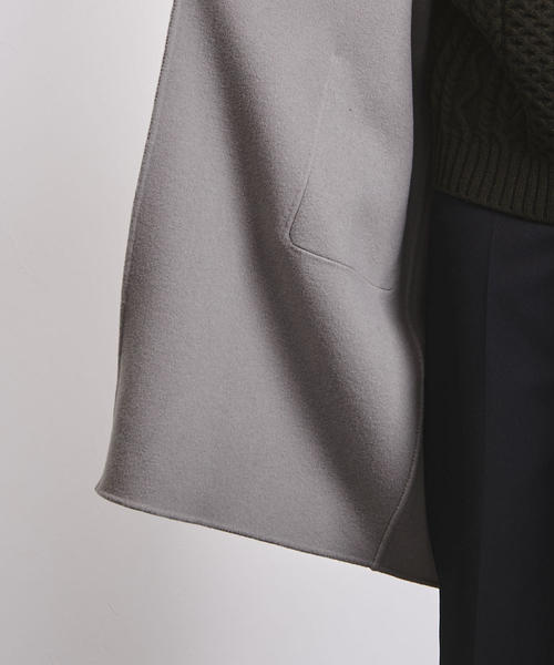 ユナイテッドアローズ UBCB リバー Vノーカラー コート UNITED ARROWS（ユナイテッドアローズ）の「UBCB リバー Vノー