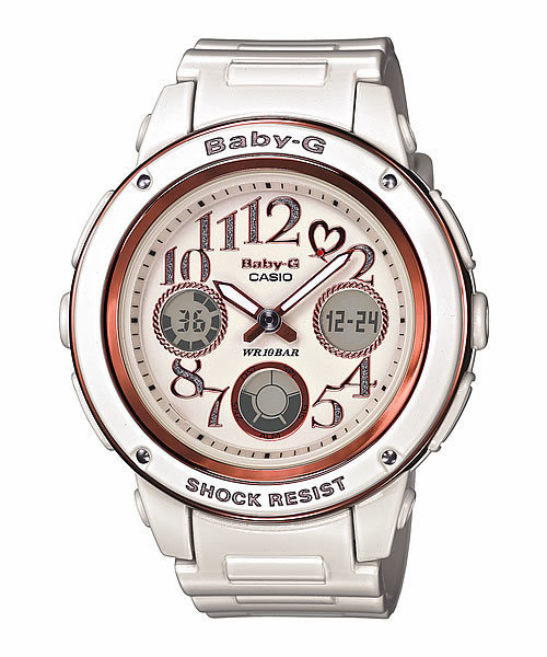 G-SHOCK（ジーショック）の「g-shock mini GMN-550-1DJR,GMN-550-4CJR,GMN-550-8BJR（アナログ腕時計・レディース・ピンク/ブラック/シルバー・FREE）」の5枚目の写真