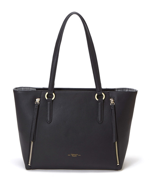 TOPKAPI（トプカピ）の「スプリットレザージップポケットA4トートバッグ（トートバッグ・レディース・ホワイト/キャメル/ブラック・FREE）」の8枚目の写真