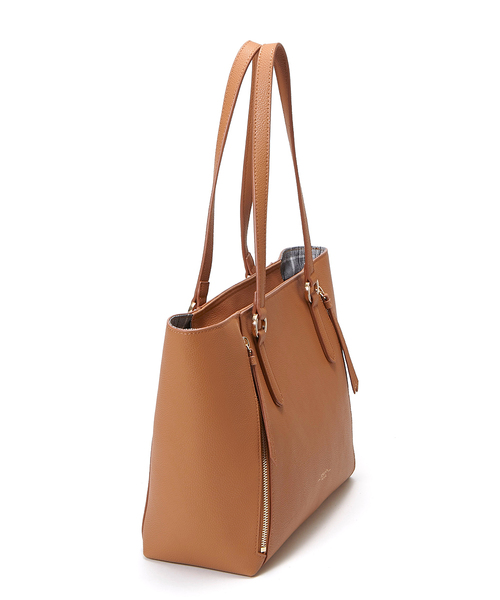 TOPKAPI（トプカピ）の「スプリットレザージップポケットA4トートバッグ（トートバッグ・レディース・ホワイト/キャメル/ブラック・FREE）」の11枚目の写真