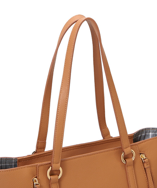 TOPKAPI（トプカピ）の「スプリットレザージップポケットA4トートバッグ（トートバッグ・レディース・ホワイト/キャメル/ブラック・FREE）」の12枚目の写真