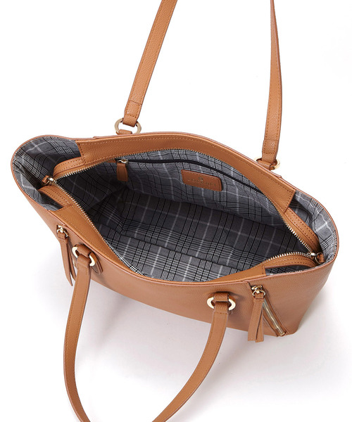 TOPKAPI（トプカピ）の「スプリットレザージップポケットA4トートバッグ（トートバッグ・レディース・ホワイト/キャメル/ブラック・FREE）」の15枚目の写真