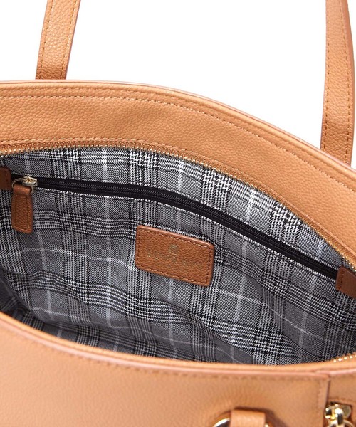 TOPKAPI（トプカピ）の「スプリットレザージップポケットA4トートバッグ（トートバッグ・レディース・ホワイト/キャメル/ブラック・FREE）」の17枚目の写真