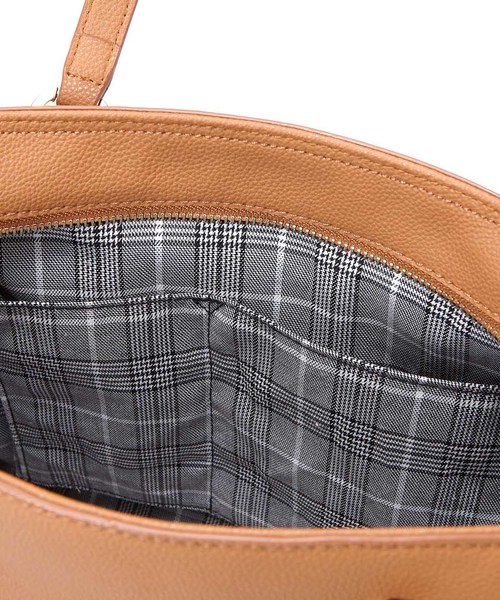 TOPKAPI（トプカピ）の「スプリットレザージップポケットA4トートバッグ（トートバッグ・レディース・ホワイト/キャメル/ブラック・FREE）」の18枚目の写真