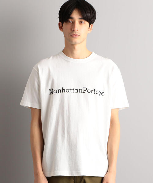 Manhattan Portage（マンハッタンポーテージ）の「［マンハッタンポーテージ］ Manhattan Portage USAｺｯﾄﾝ プリントTシャツ（Tシャツ/カットソー・メンズ・ホワイト/ブラック/ライトブルー・L/S/M）」の5枚目の写真