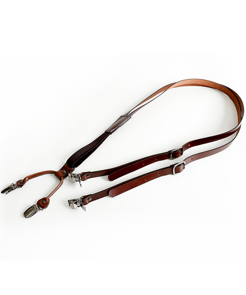 minsobi（ミンソビ）の「本革サスペンダー（サスペンダー・メンズ・ブラック/ブラウン/キャメル・FREE）」の8枚目の写真