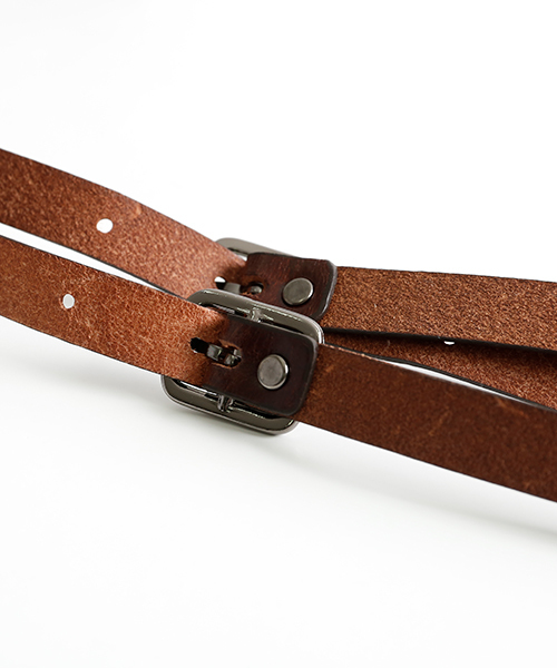 minsobi（ミンソビ）の「本革サスペンダー（サスペンダー・メンズ・ブラック/ブラウン/キャメル・FREE）」の12枚目の写真
