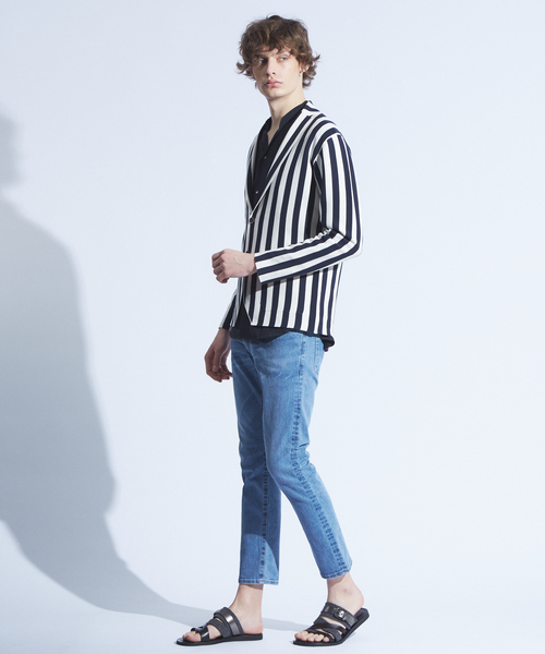 alfredoBANNISTER（アルフレッドバニスター）の「レザー×キャンバスサンダル（サンダル・メンズ・ブラック/ブラウン/ネイビー・39/40/41/42/43）」の17枚目の写真