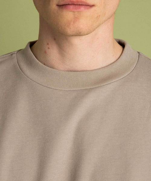 UNITED TOKYO（ユナイテッドトウキョウ）の「バックSUVINオーバーTee（Tシャツ/カットソー・メンズ・ベージュ/オフホワイト/ブラック・1/2/3）」の8枚目の写真