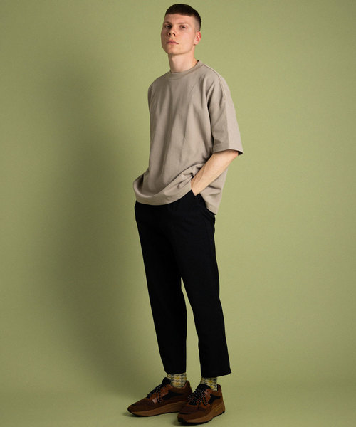 UNITED TOKYO（ユナイテッドトウキョウ）の「バックSUVINオーバーTee（Tシャツ/カットソー・メンズ・ベージュ/オフホワイト/ブラック・1/2/3）」の15枚目の写真