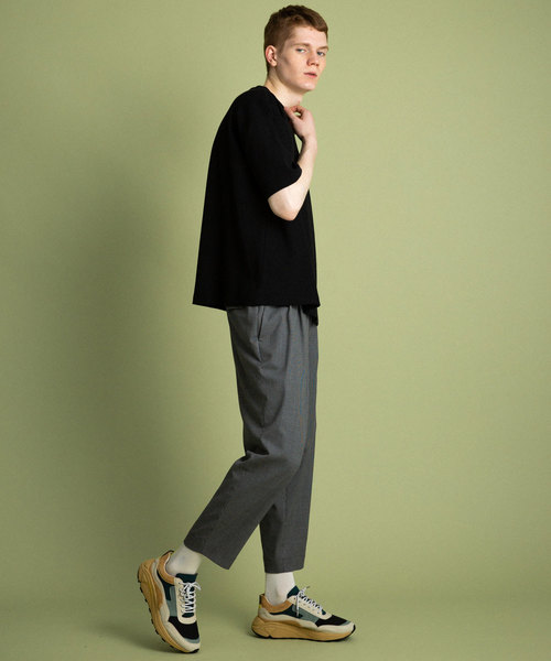 UNITED TOKYO（ユナイテッドトウキョウ）の「バックSUVINオーバーTee（Tシャツ/カットソー・メンズ・ベージュ/オフホワイト/ブラック・1/2/3）」の18枚目の写真