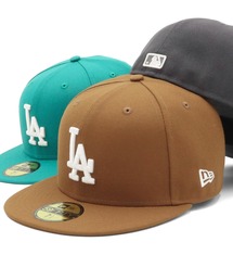 NEW ERA(�j���[�G��)�̃j���[�G�� �t���b�g�o�C�U�[�L���b�v MLB�h�W���[�X 59FIFTY(�L���b�v)