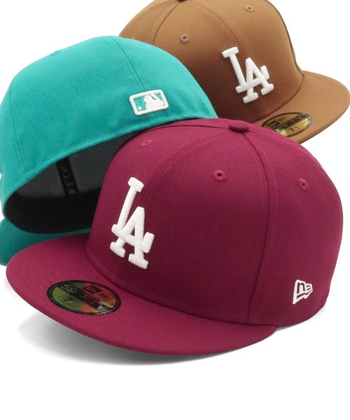 ニューエラ フラットバイザーキャップ MLBドジャース 59FIFTY
