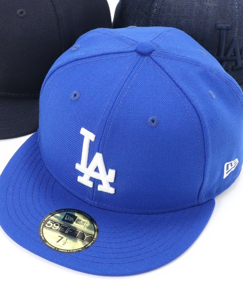 NEW ERA（ニューエラ）の「ニューエラ フラットバイザーキャップ MLBドジャース 59FIFTY（キャップ・メンズ・ブラック×ブラック/ブラック×ホワイト/ロイヤルブルー/レッド/ブラック系その他/パープル系その他/ホワイト×ゴールド/ネイビー/ウィート/グレー/ウッドランド/ホワイト×ホワイト/ピンク系その他/イエロー/ブラック×ゴールド/インディゴブルー/ブラック系その他3/ブラック系その他4/ベージュ/グリーン/ブルー/ピンク/グレー系その他/ストーン/ブラウン/ブルー系その他/ブラウン系その他/ブルー系その他3/レッド系その他/グレー系その他2・7 3/8/8/7 1/8/7/7 1/2/7 5/8/7 1/4/7 3/4/7 7/8/ 8/ 7）」の22枚目の写真