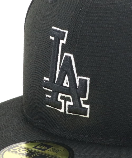 ニューエラ フラットバイザーキャップ MLBドジャース 59FIFTY（キャップ）｜NEW ERA（ニューエラ）