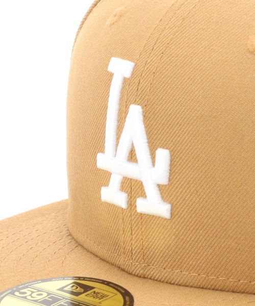 ニューエラ フラットバイザーキャップ MLBドジャース 59FIFTY（キャップ）｜NEW ERA（ニューエラ）
