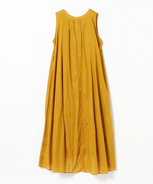 Ray BEAMS（レイビームス）の「Ray BEAMS / コットン ローン Vネック マキシ ワンピース（ワンピース・レディース・ブラック/グリーン/マスタード・ONE SIZE）」の10枚目の写真