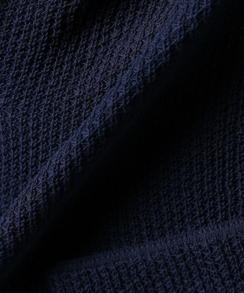 LARDINI（ラルディーニ）の「LARDINI / ラルディーニ サマージャガードニットジャケット（テーラードジャケット・メンズ・ネイビー/ブラウン/ホワイト・44/48/46）」の20枚目の写真