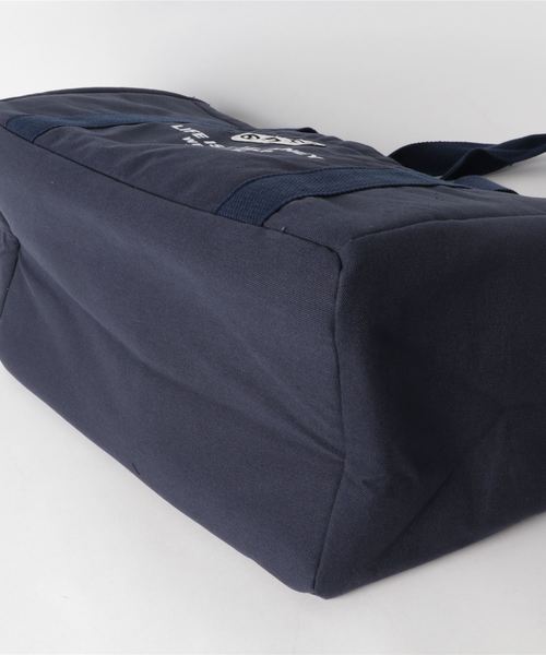 OUTDOOR PRODUCTS（アウトドアプロダクツ）の「帆布レジャーＢＡＧ（エコバッグ/サブバッグ・メンズ・アイボリー/ブルー系その他・FREE）」の4枚目の写真