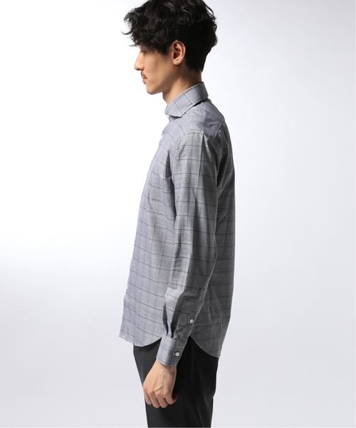 EDIFICE（エディフィス）の「FUNCTION グレンチェック シャツ（シャツ/ブラウス・メンズ・ネイビー・44/46/48/50）」の5枚目の写真