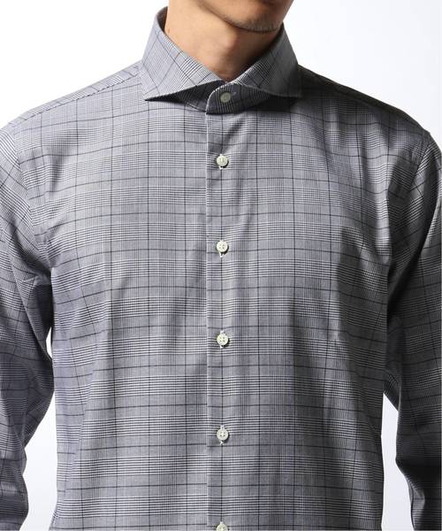EDIFICE（エディフィス）の「FUNCTION グレンチェック シャツ（シャツ/ブラウス・メンズ・ネイビー・44/46/48/50）」の7枚目の写真