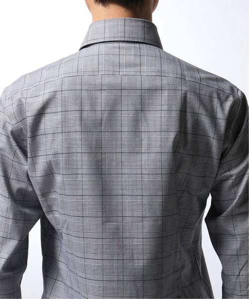 EDIFICE（エディフィス）の「FUNCTION グレンチェック シャツ（シャツ/ブラウス・メンズ・ネイビー・44/46/48/50）」の8枚目の写真