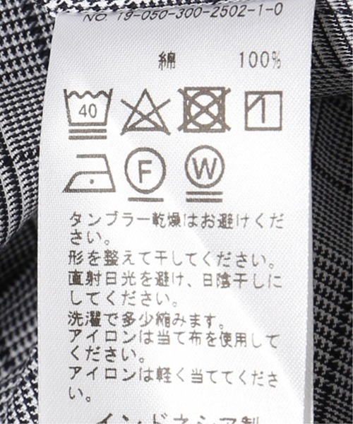 EDIFICE（エディフィス）の「FUNCTION グレンチェック シャツ（シャツ/ブラウス・メンズ・ネイビー・44/46/48/50）」の13枚目の写真