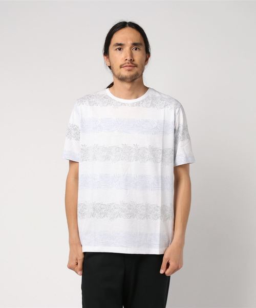 セール スラブ天竺裏面サーフ系プリント半袖tシャツ Tシャツ カットソー Styleblock スタイルブロック のファッション通販 Zozotown