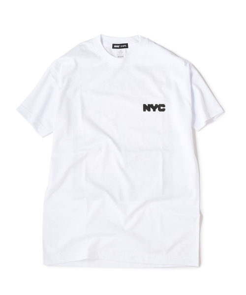 SHIPS（シップス）の「NYC: エクスクルーシブ LANDSCAPE Tシャツ ■（Tシャツ/カットソー・メンズ・ホワイト/ライトホワイト/ホワイト系その他・S/M/L/XL）」の7枚目の写真