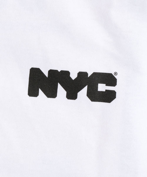 SHIPS（シップス）の「NYC: エクスクルーシブ LANDSCAPE Tシャツ ■（Tシャツ/カットソー・メンズ・ホワイト/ライトホワイト/ホワイト系その他・S/M/L/XL）」の11枚目の写真