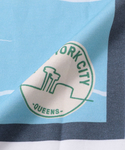 SHIPS（シップス）の「NYC: エクスクルーシブ LANDSCAPE Tシャツ ■（Tシャツ/カットソー・メンズ・ホワイト/ライトホワイト/ホワイト系その他・S/M/L/XL）」の13枚目の写真