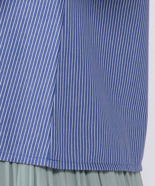 Petit Honfleur(プチオンフルール)の「【COOLER TOUCHシリーズ】リボンスリーブプルオーバー(Tシャツ/カットソー・レディース・ネイビー/ブルー/ベージュ・M size/L size)」の11枚目の写真