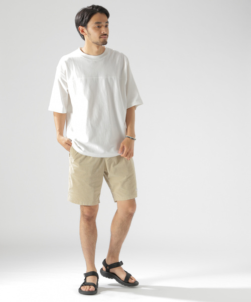 BAYFLOW（ベイフロー）の「10OZフットボールＴＥＥ（Tシャツ/カットソー・メンズ・ブラック/マスタード/ボルドー/ホワイト・SMALL/LARGE/MEDIUM）」の5枚目の写真