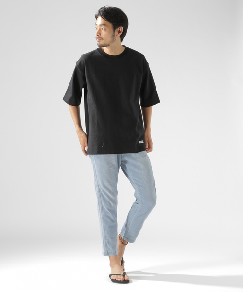 BAYFLOW（ベイフロー）の「10OZフットボールＴＥＥ（Tシャツ/カットソー・メンズ・ブラック/マスタード/ボルドー/ホワイト・SMALL/LARGE/MEDIUM）」の7枚目の写真