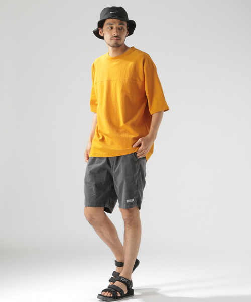 BAYFLOW（ベイフロー）の「10OZフットボールＴＥＥ（Tシャツ/カットソー・メンズ・ブラック/マスタード/ボルドー/ホワイト・SMALL/LARGE/MEDIUM）」の14枚目の写真