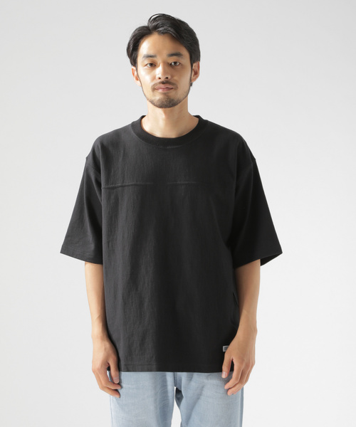 BAYFLOW（ベイフロー）の「10OZフットボールＴＥＥ（Tシャツ/カットソー・メンズ・ブラック/マスタード/ボルドー/ホワイト・SMALL/LARGE/MEDIUM）」の17枚目の写真