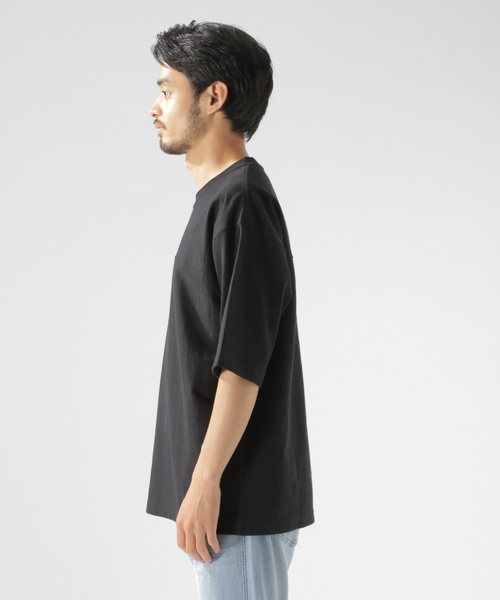 BAYFLOW（ベイフロー）の「10OZフットボールＴＥＥ（Tシャツ/カットソー・メンズ・ブラック/マスタード/ボルドー/ホワイト・SMALL/LARGE/MEDIUM）」の18枚目の写真