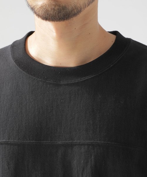 BAYFLOW（ベイフロー）の「10OZフットボールＴＥＥ（Tシャツ/カットソー・メンズ・ブラック/マスタード/ボルドー/ホワイト・SMALL/LARGE/MEDIUM）」の20枚目の写真