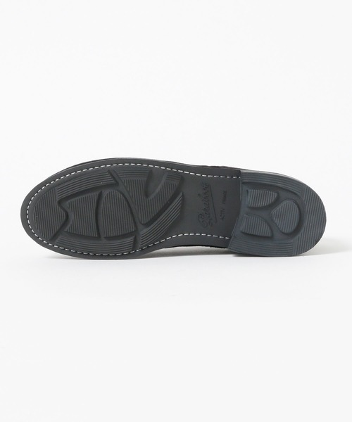 Paraboot / CHAMBORD pbgg ブラックスエード Uチップシューズ