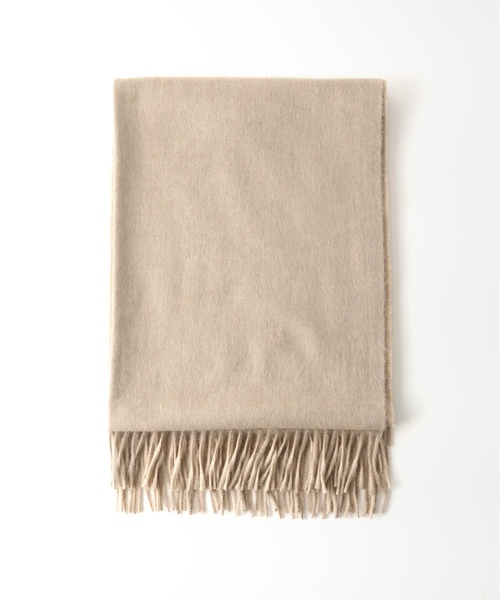 Hilltop（ヒルトップ）の「【HILLTOP/ヒルトップ】ラムアンゴラストール（マフラー・レディース・チャコールグレー/ライトグレー/ベージュ/サックスブルー/ブラック系その他・FREE）」の4枚目の写真