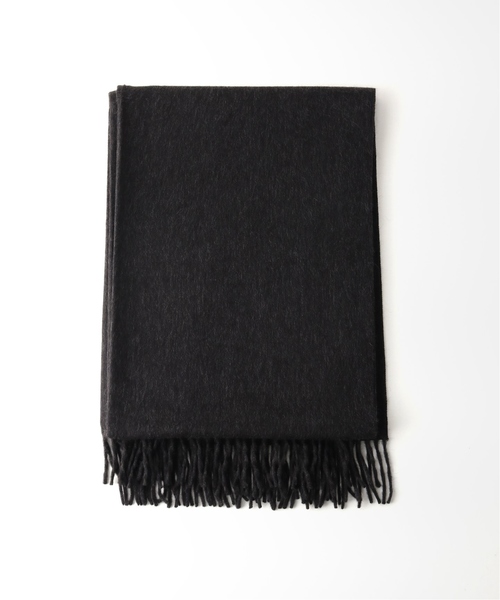 Hilltop（ヒルトップ）の「【HILLTOP/ヒルトップ】ラムアンゴラストール（マフラー・レディース・チャコールグレー/ライトグレー/ベージュ/サックスブルー/ブラック系その他・FREE）」の2枚目の写真