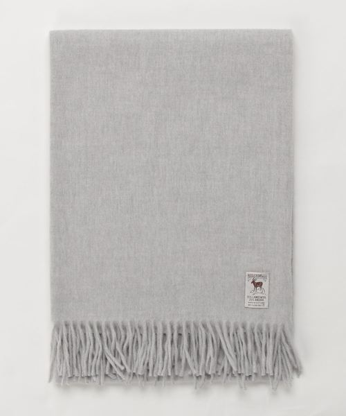 Hilltop（ヒルトップ）の「【HILLTOP/ヒルトップ】ラムアンゴラストール（マフラー・レディース・チャコールグレー/ライトグレー/ベージュ/サックスブルー/ブラック系その他・FREE）」の13枚目の写真